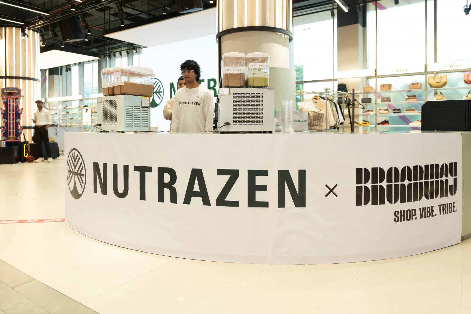 Mall Activation Event by SOS Party | NutraZen image gallery