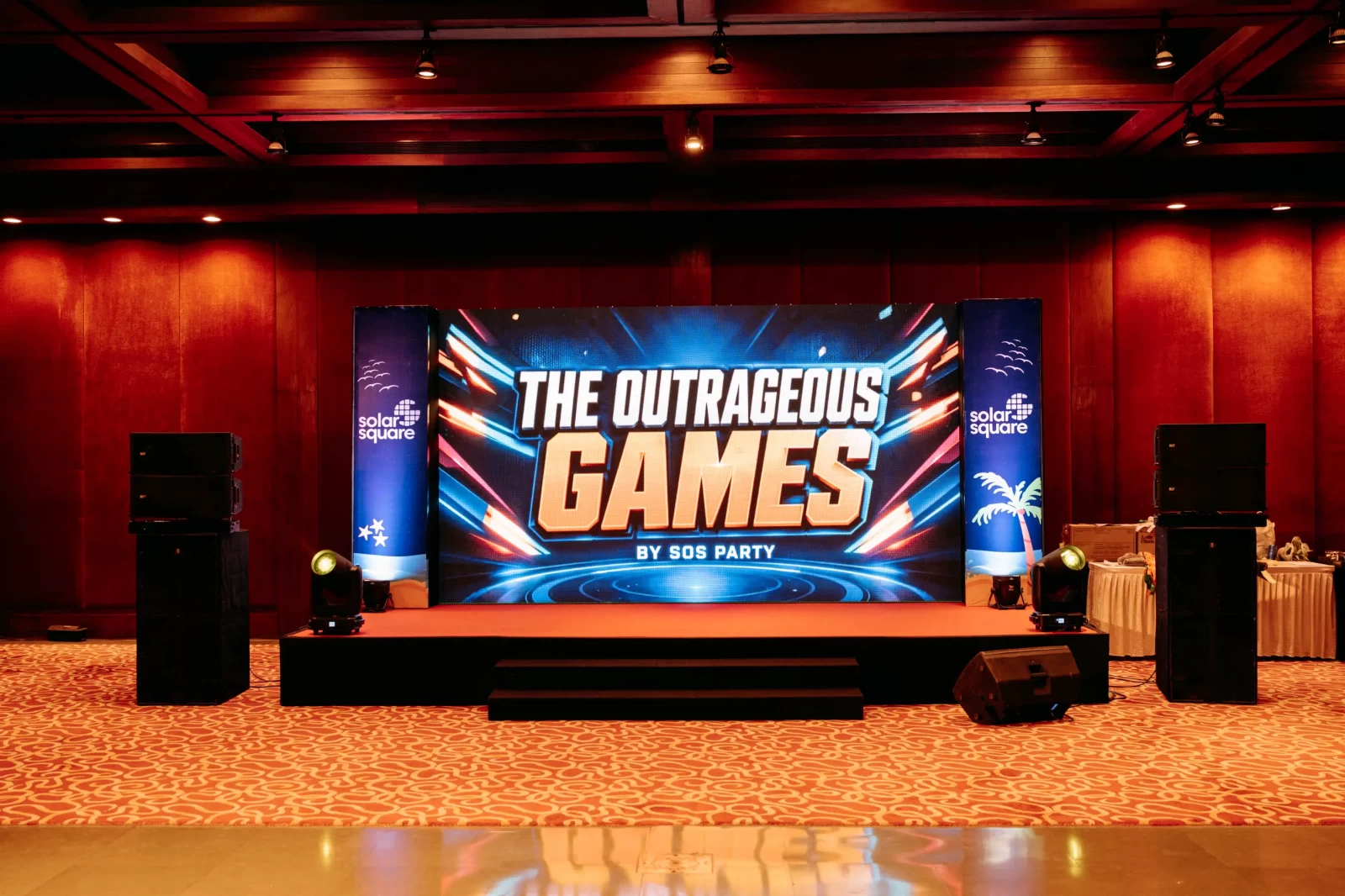 Outrageous Games Team Building Activity in Goa | SOS Party image gallery