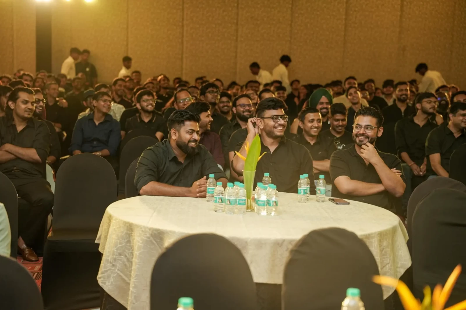 Corporate gala night celebration