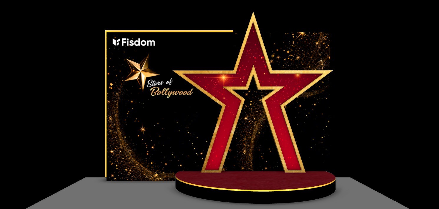 Star Shaped Photobooth with custom paltform, red carpet and lights gallery image