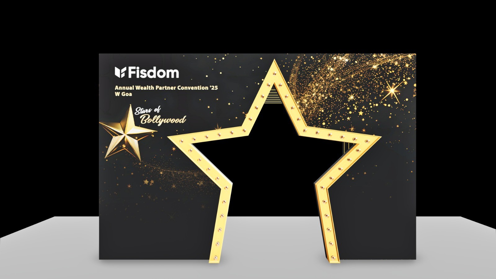 Bollywood Star Themed Entry Gate Design for Events gallery image