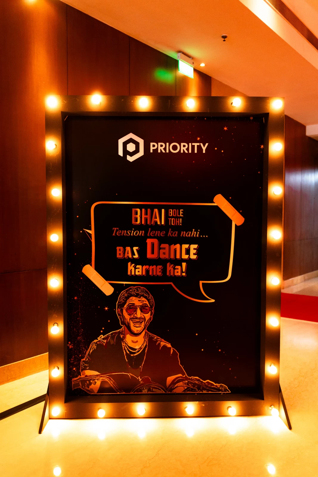 Bollywood Themed Event Production and Fabrication in Chandigarh for Priority Group gallery image