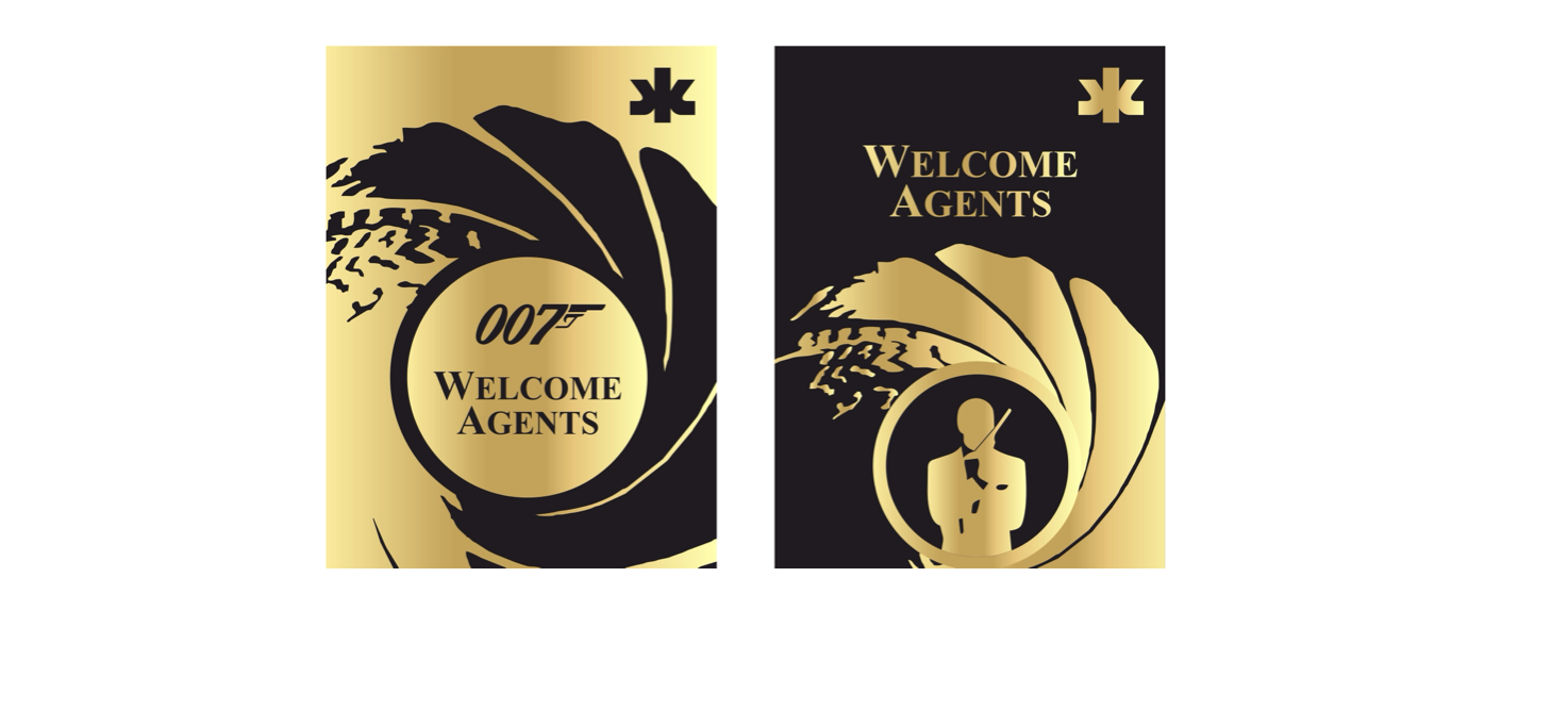 Bond 007 Theme Branding and Fabrication for Corporate Event in Bangalore | SOS Party gallery image