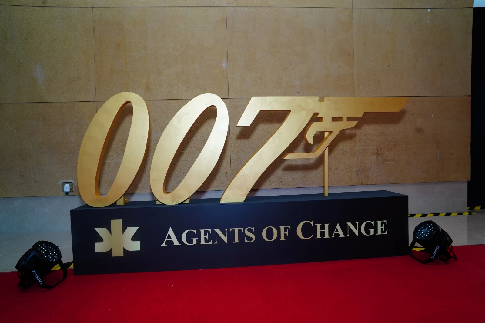 Bond 007 Theme Branding and Fabrication for Corporate Event in Bangalore | SOS Party gallery image
