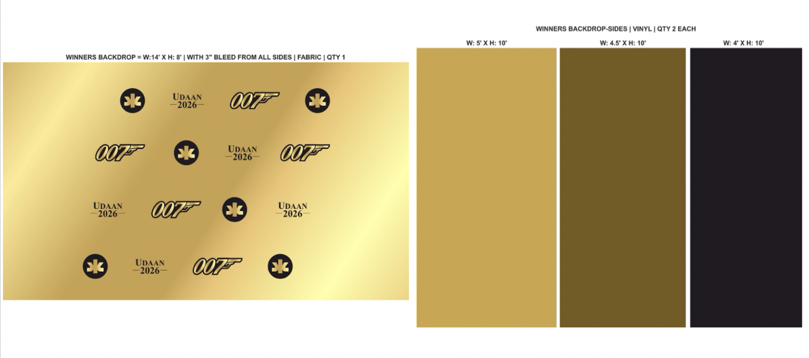 Bond 007 Theme Branding and Fabrication for Corporate Event in Bangalore | SOS Party gallery image