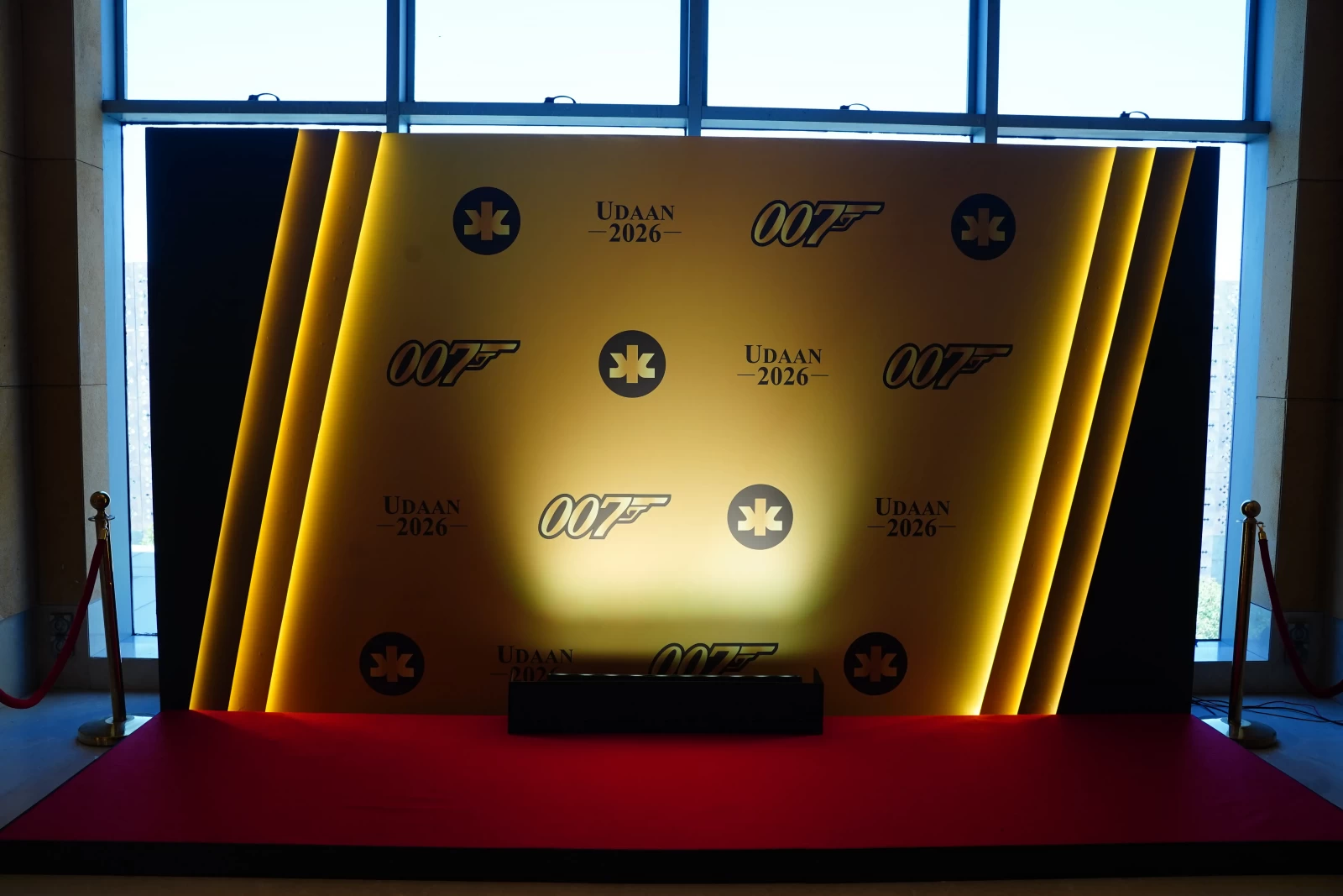 Bond 007 Theme Branding and Fabrication for Corporate Event in Bangalore | SOS Party gallery image