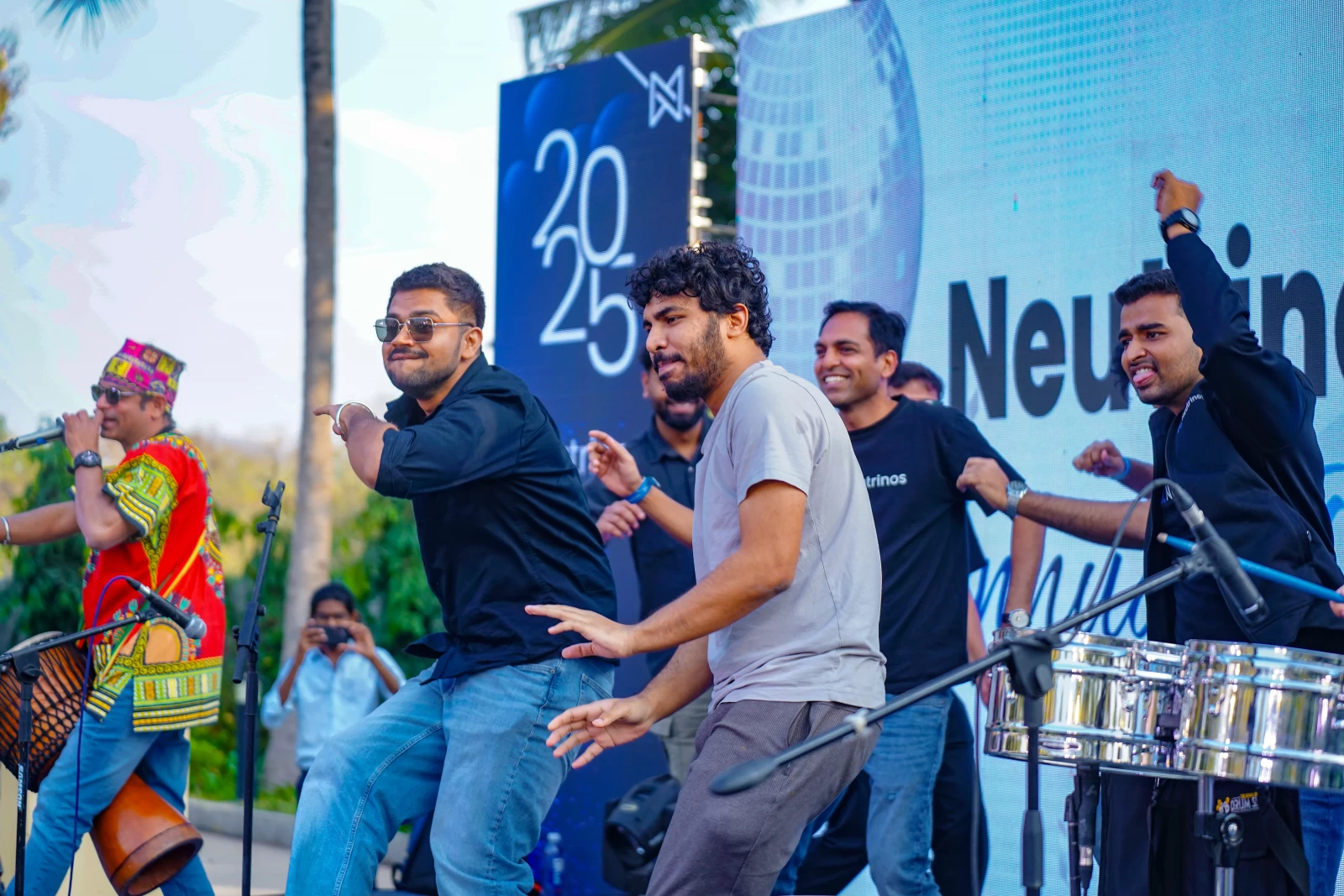 Boomwhackers Musical Team Building Event in Bangalore | SOS Party Corporate Experience gallery image