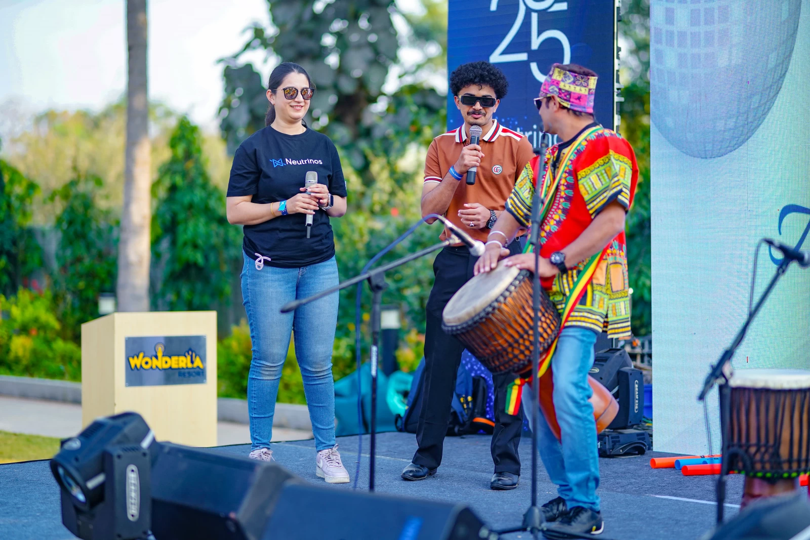 Boomwhackers Musical Team Building Event in Bangalore | SOS Party Corporate Experience gallery image