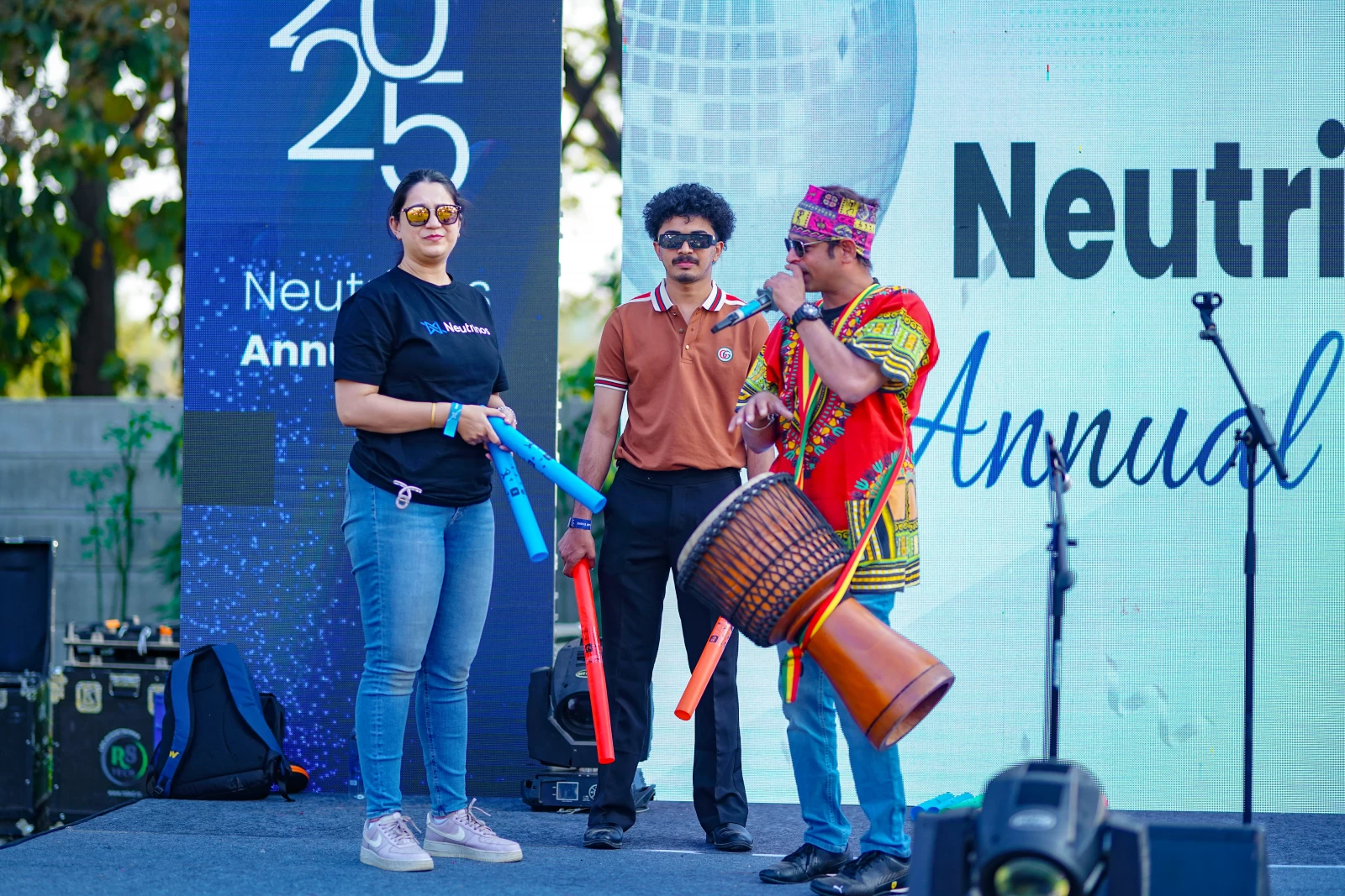 Boomwhackers Musical Team Building Event in Bangalore | SOS Party Corporate Experience gallery image