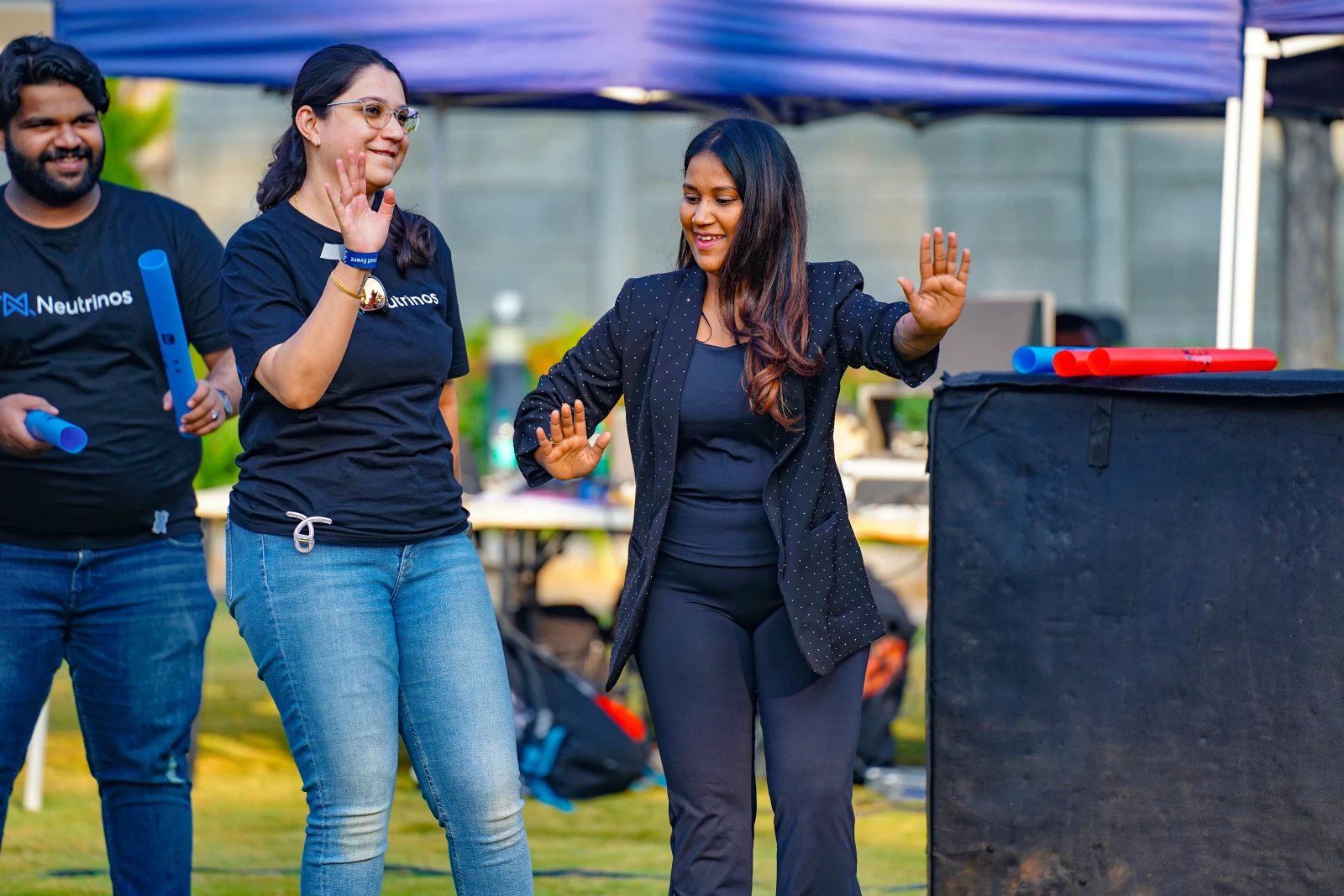 Boomwhackers Musical Team Building Event in Bangalore | SOS Party Corporate Experience gallery image