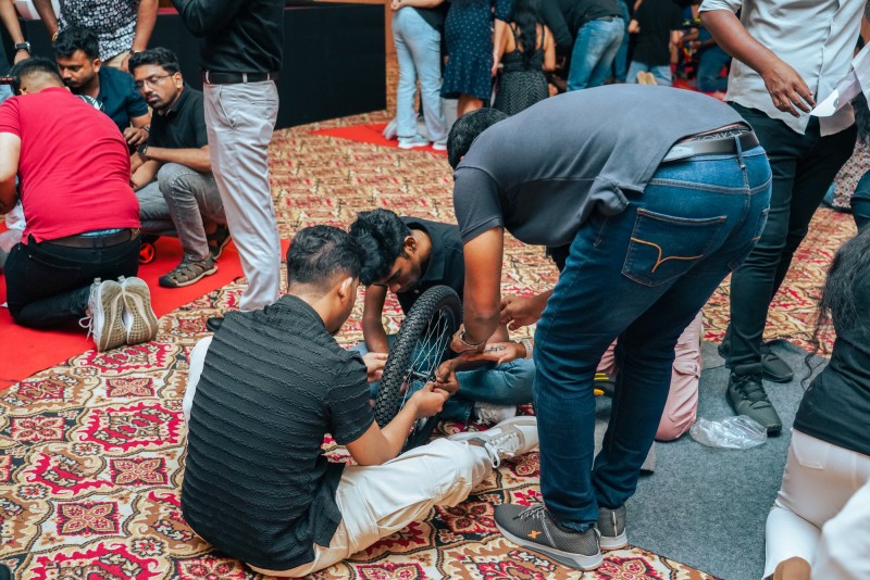 Give back with CSR team building and NGO donation activities across Hyderabad gallery image