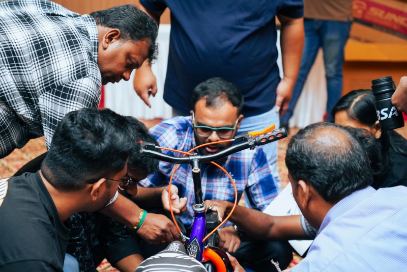 Engage your team with SOS Party's unique CSR activity: Build a bike! gallery image