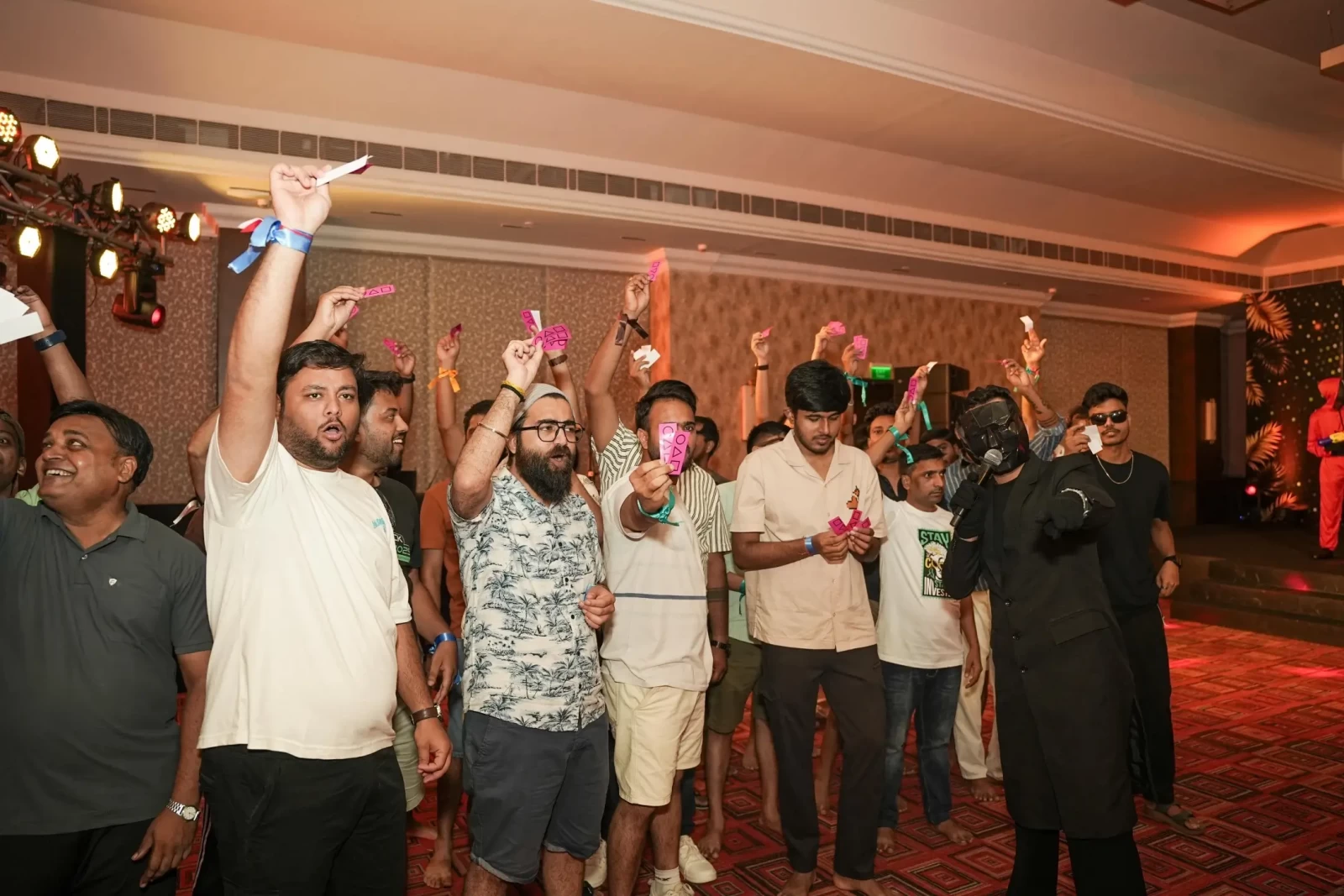 High-energy corporate employee engagement event