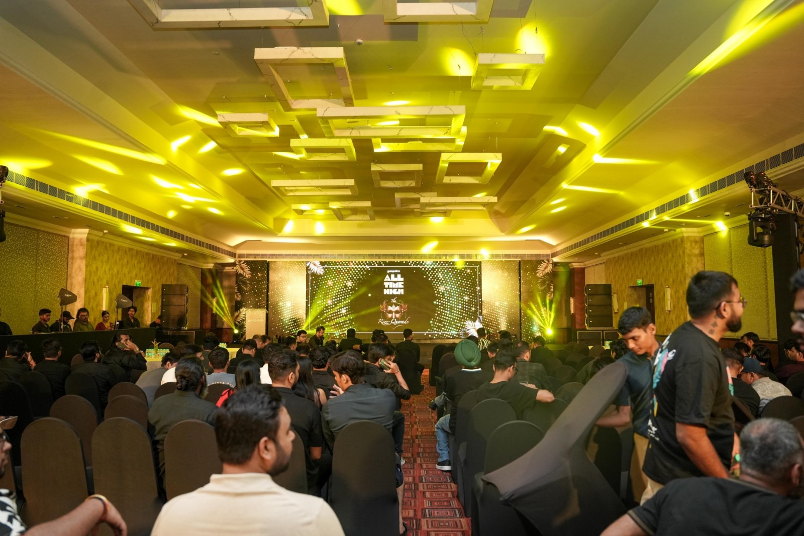 Corporate gala night celebration