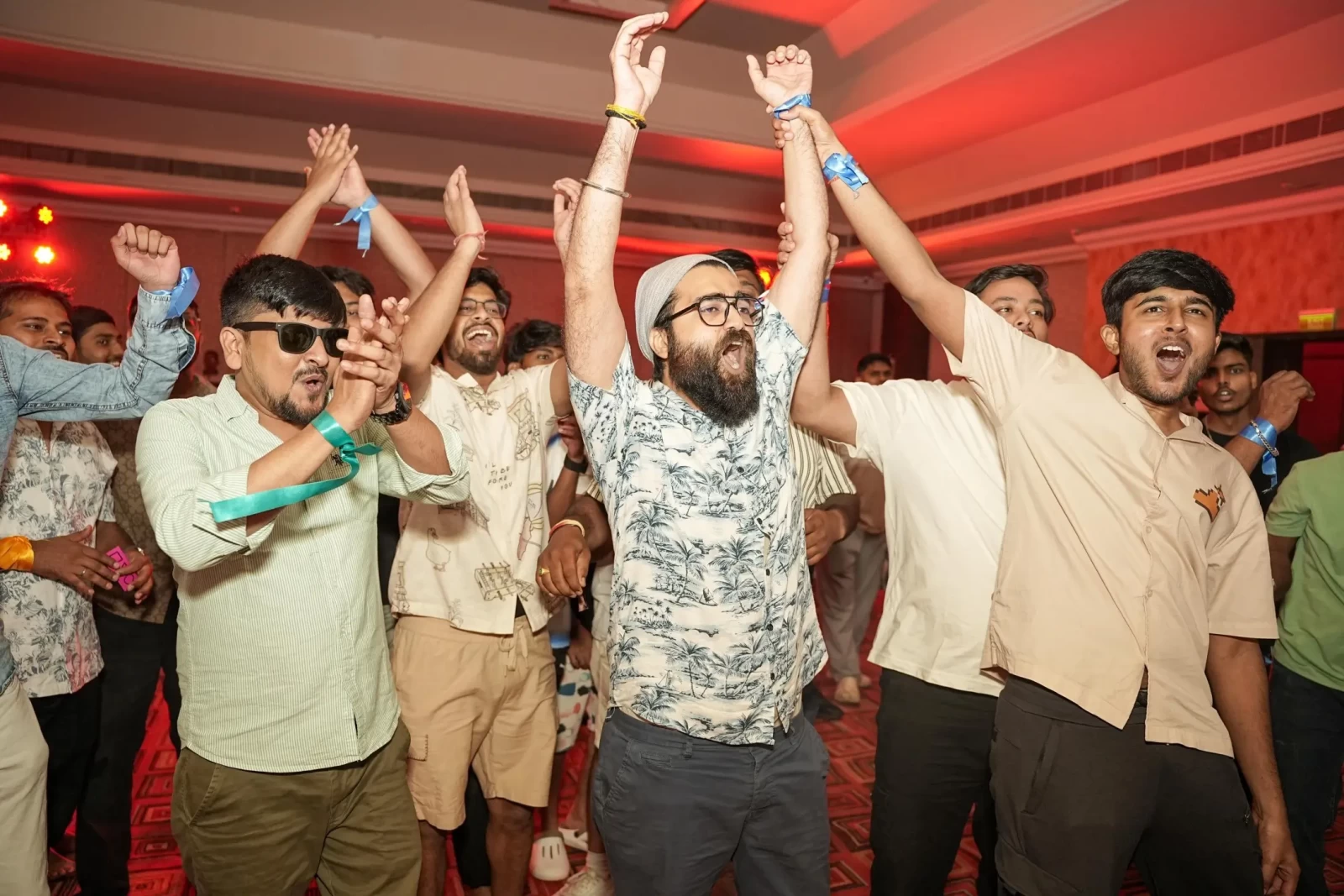 Corporate celebration with luxury entertainment