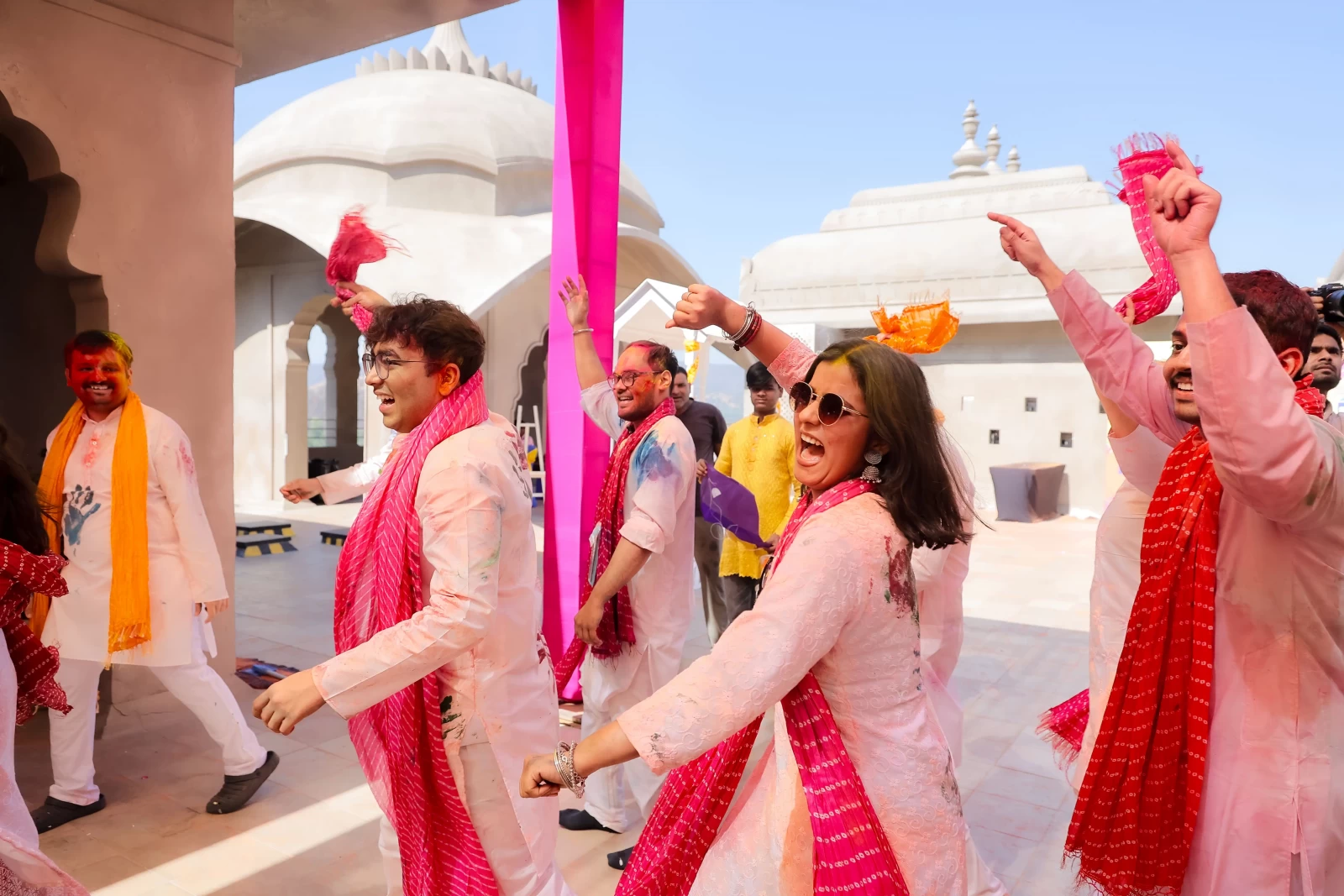 Corporate Holi Celebration |  Festival Events by SOS Party gallery image