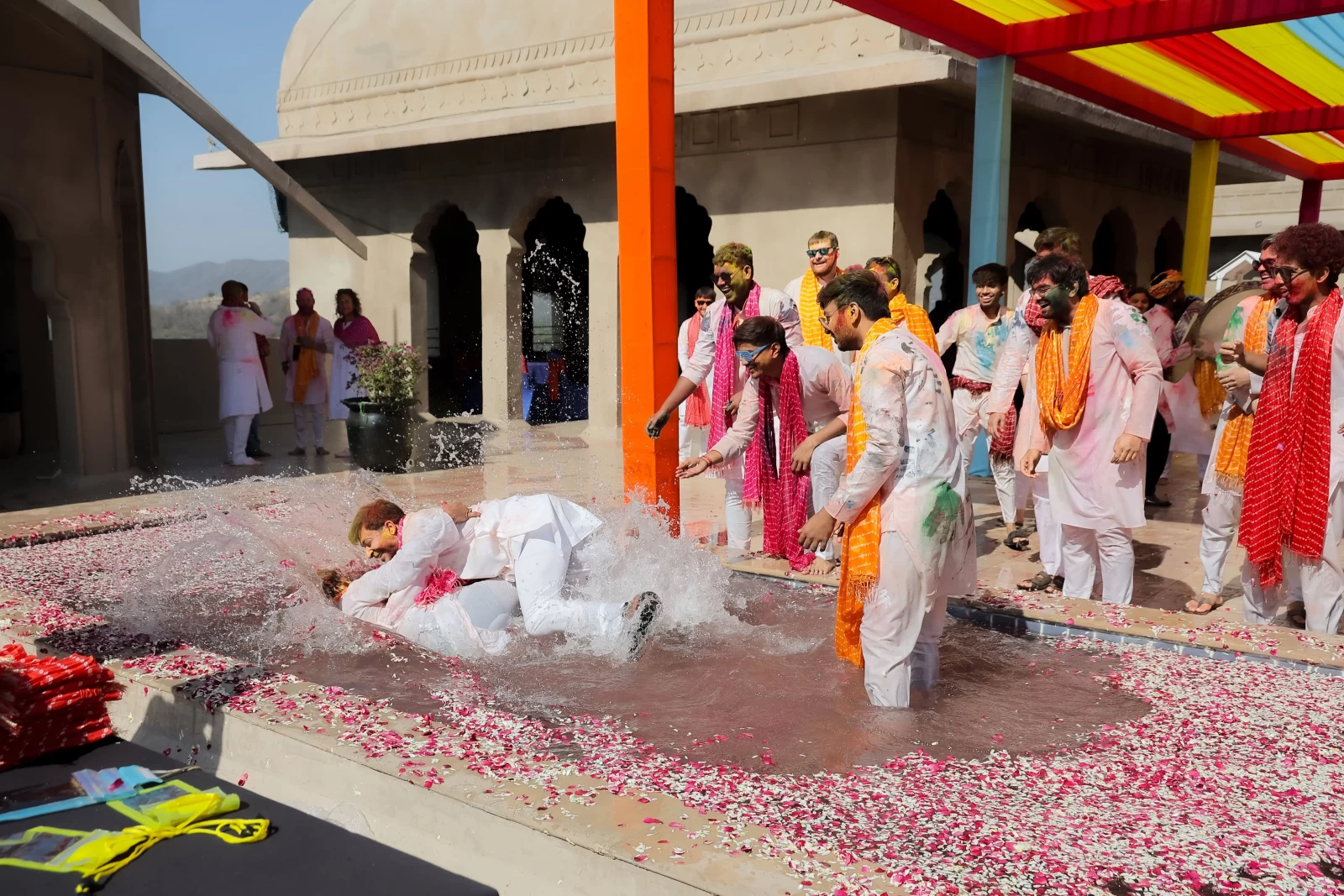 Corporate Holi Celebration |  Festival Events by SOS Party gallery image
