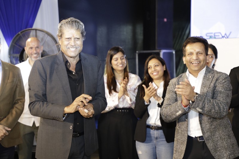 Kapil Dev at Inauguration Event in Noida for SOS Party gallery image