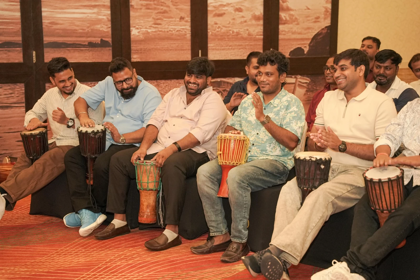 Drum Circle team building