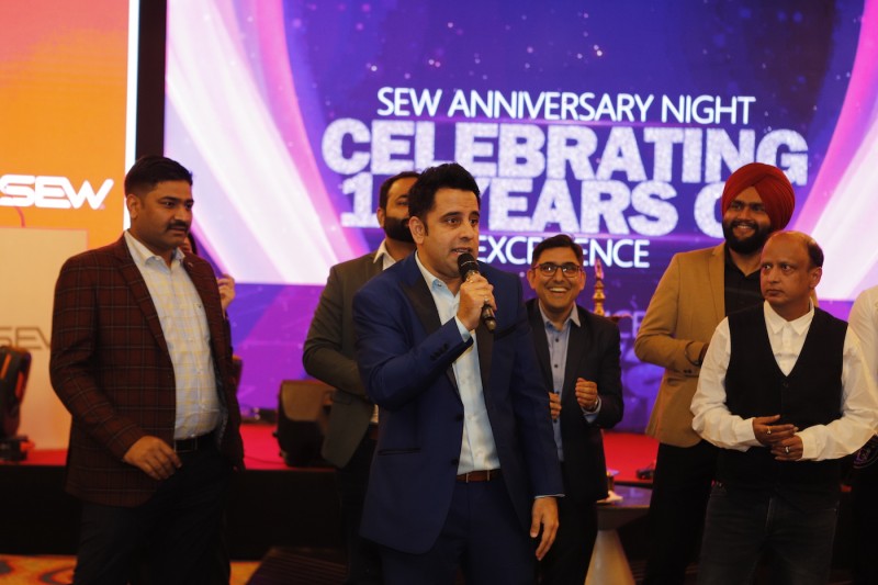 Corporate Annual Day Celebration - SEW's 10th Anniversary in Noida gallery image