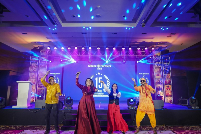 Corporate Annual Day Event - 15th Anniversary for Allianz Partners in Gurugram gallery image