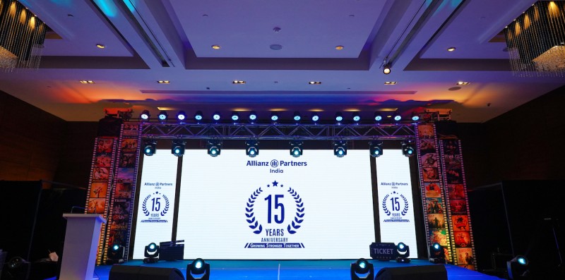Corporate Annual Day Event - 15th Anniversary for Allianz Partners in Gurugram gallery image