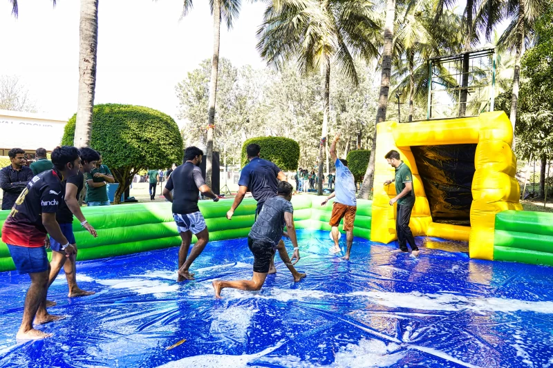 Soapy Football Outdoor Inflatable Activity in Bengaluru gallery image