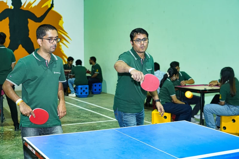 Table Tennis TT during the Corporate Team Outing for KC in Bangalore gallery image