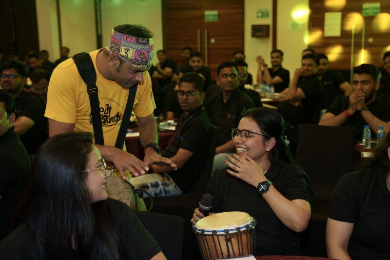 Gurugram Drum Jam: Team Building Experience for Corporates with SOS Party gallery image