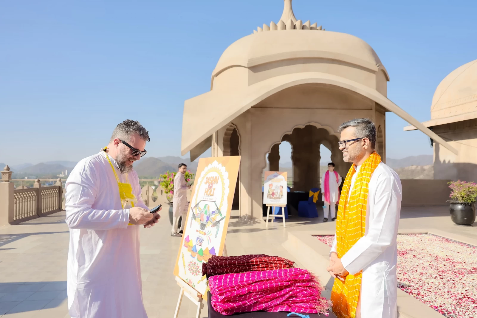 Corporate Holi Celebration |  Festival Events by SOS Party gallery image