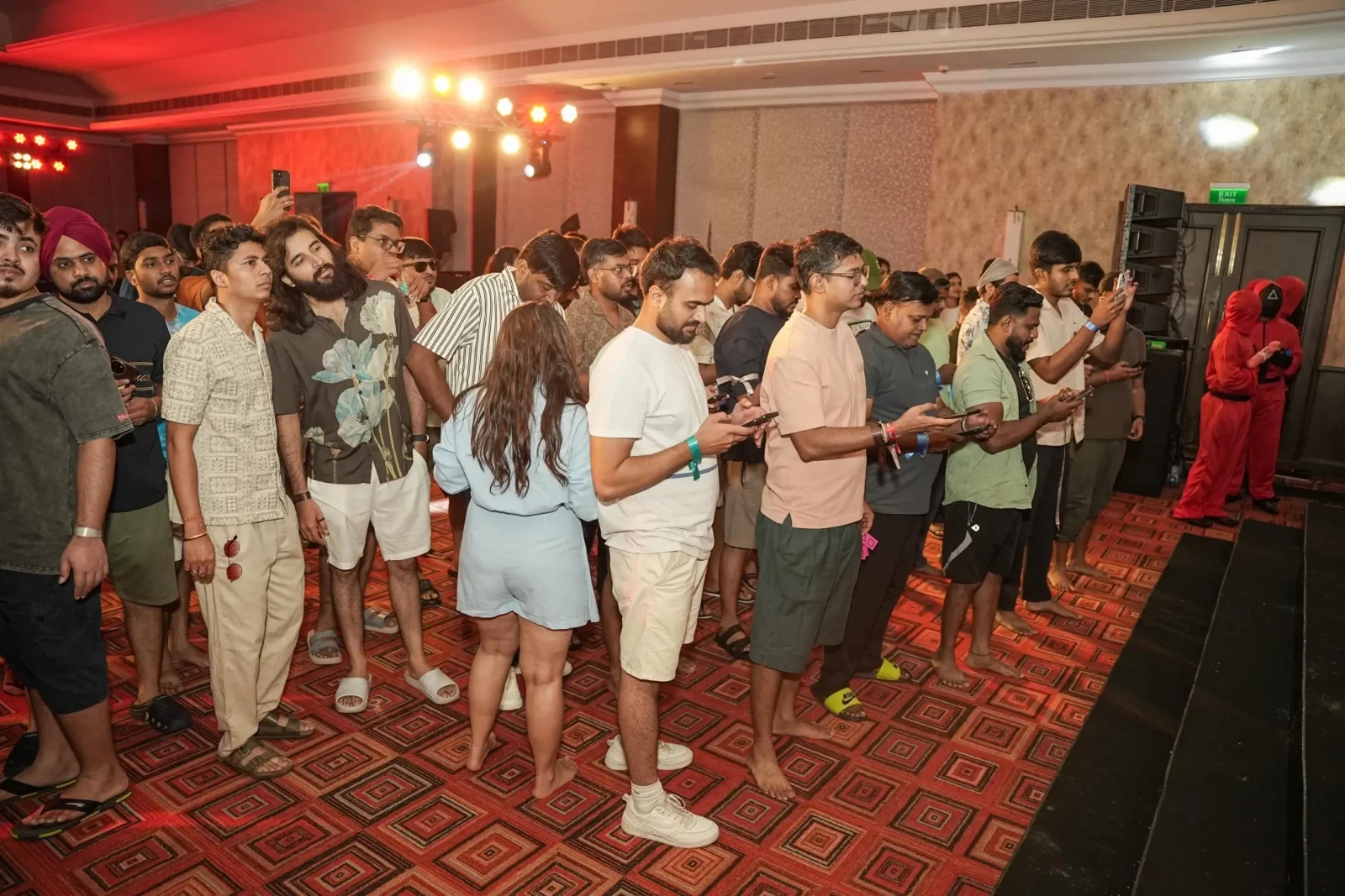 High-energy corporate team building
