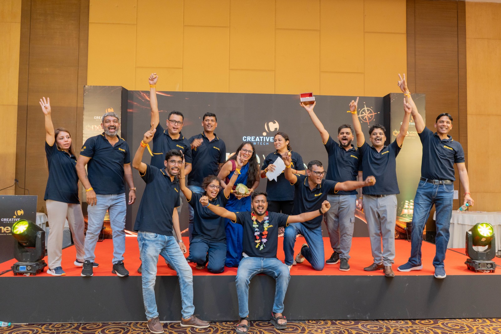 Corporate Sales Kickoff (SKO) and Sales Conference in Mumbai for Creative Newtech gallery image