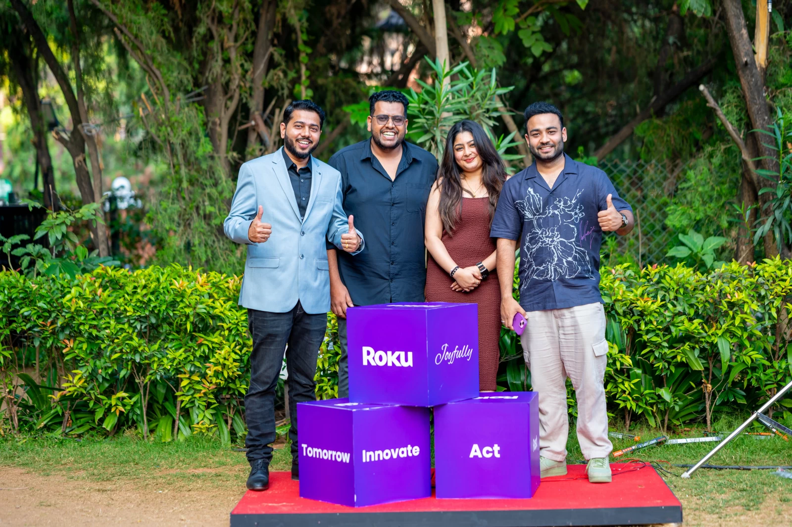 Corporate Year-end Celebration in Bengaluru - Outdoor Event gallery image