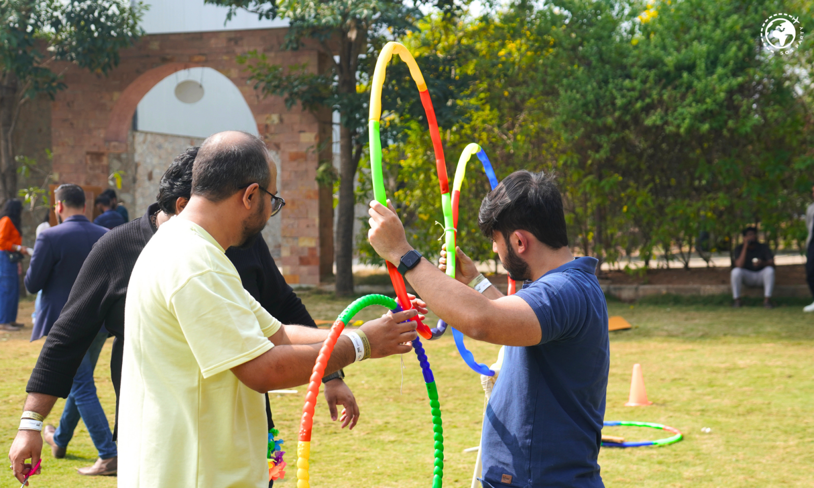 Drone Flying Team Building Workshop for Google Cloud in Hyderabad gallery image