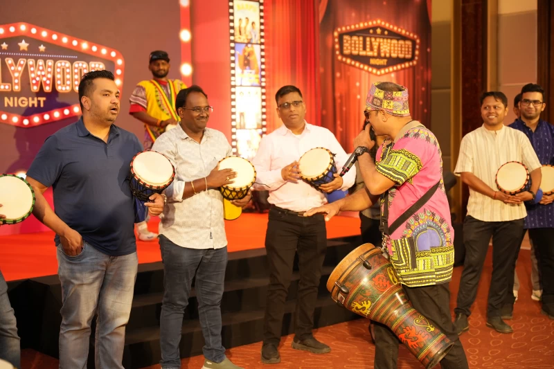 Hyderabad Drum Circle Team Building for Corporate Events by SOS Party gallery image