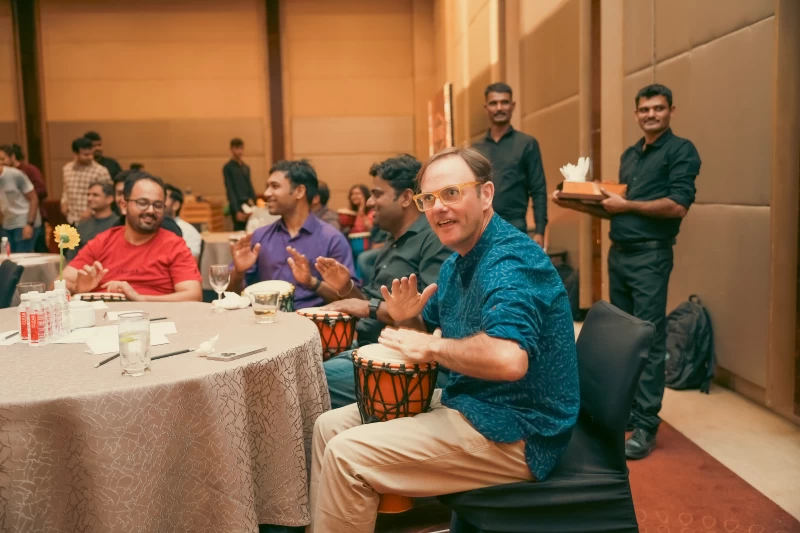 Hyderabad Drum Circle Team Building for Corporate Events by SOS Party gallery image