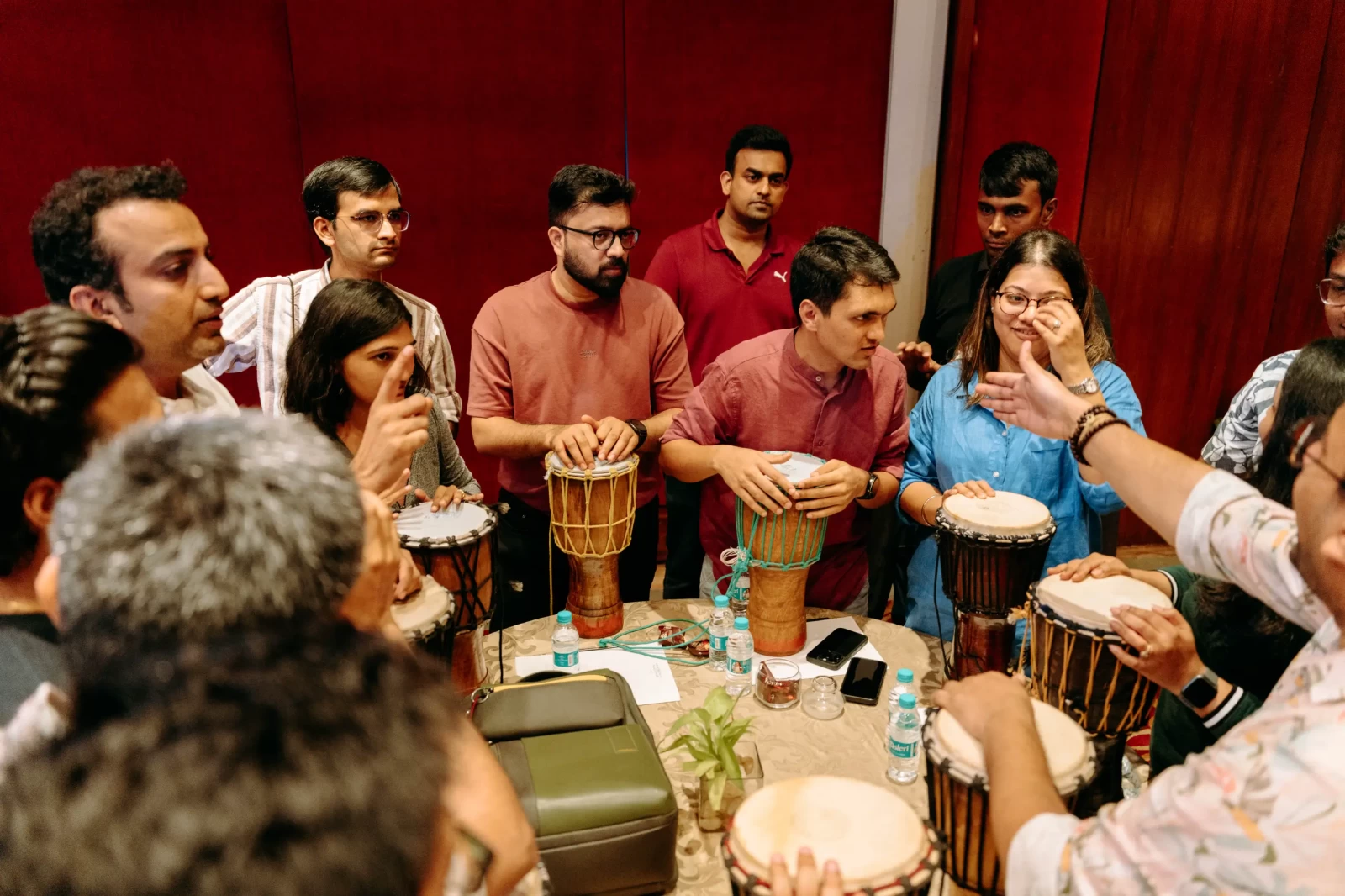 Goa Drum Circle Team Building Activity | SOS Party gallery image