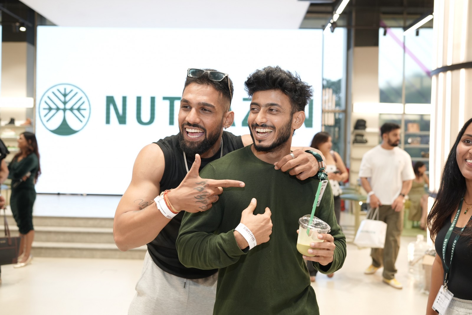 Mall Activation Event by SOS Party | NutraZen gallery image