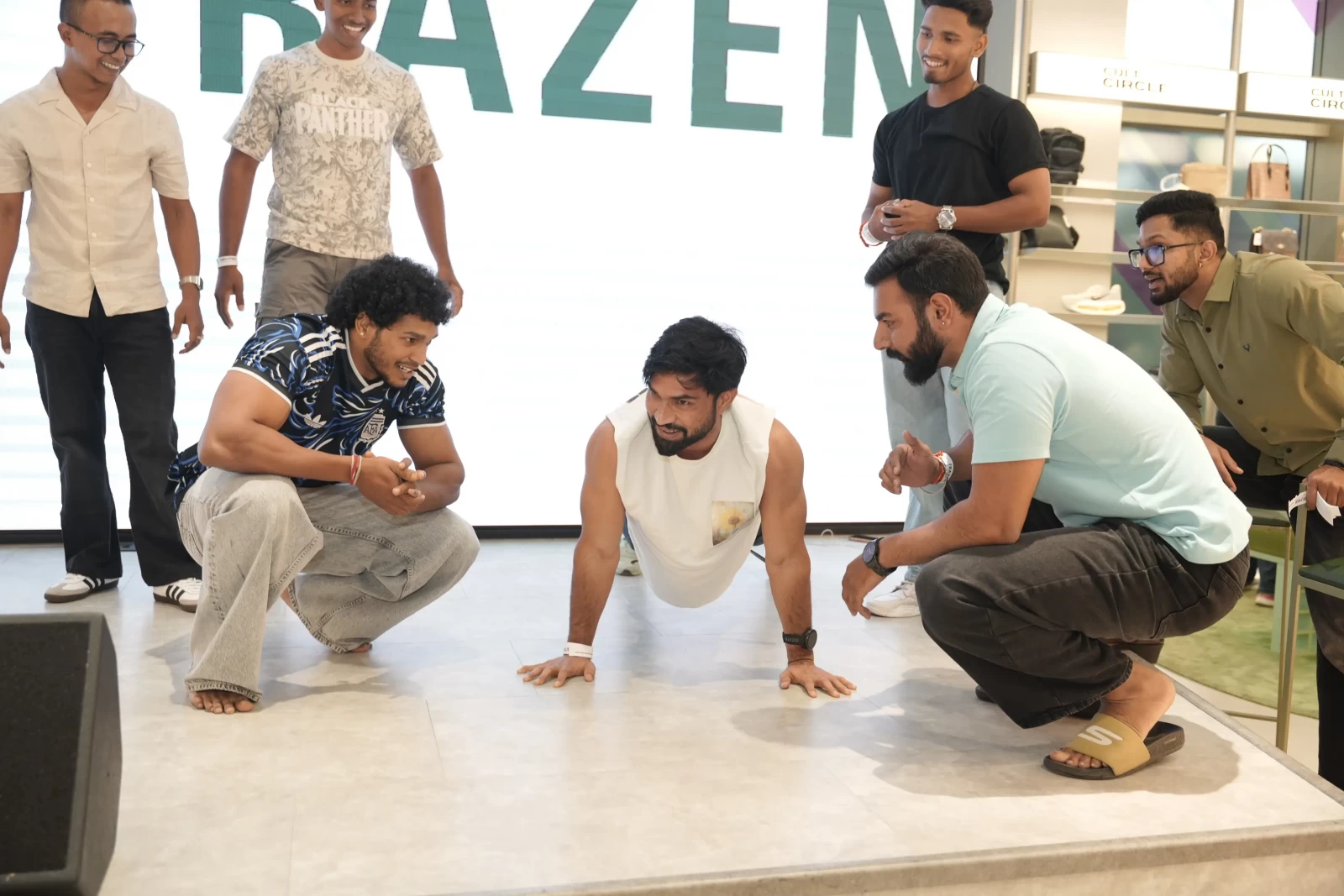 Mall Activation Event by SOS Party | NutraZen gallery image