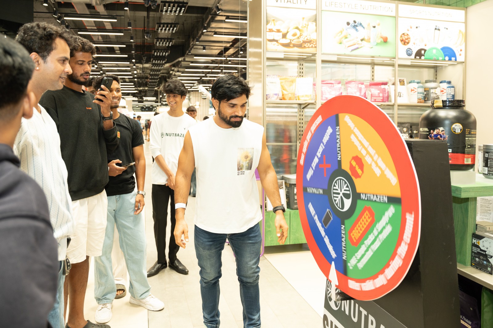 Mall Activation Event by SOS Party | NutraZen gallery image
