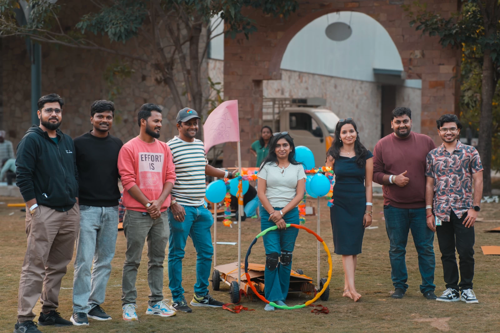 F1 Car Racing Team Building Activity for Google Team in Hyderabad gallery image
