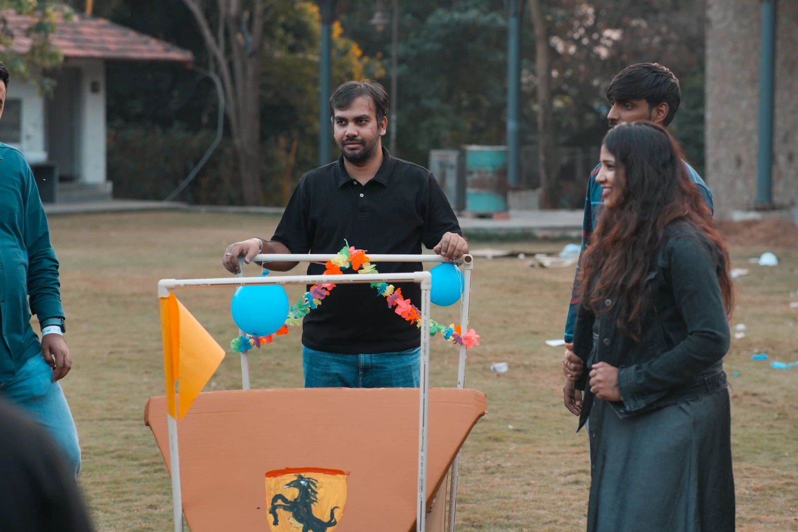 F1 Car Racing Team Building Activity for Google Team in Hyderabad gallery image