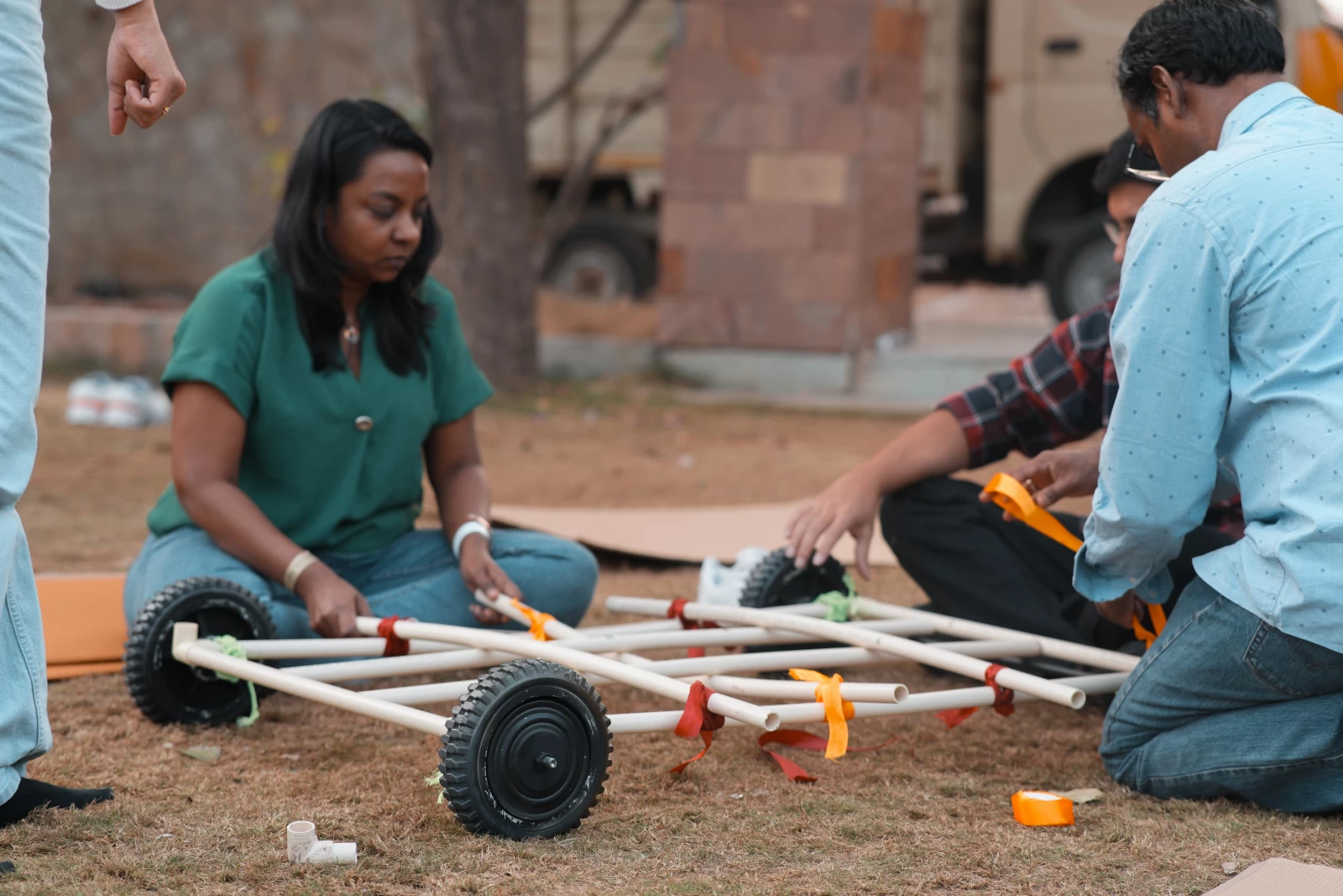 F1 Car Racing Team Building Activity for Google Team in Hyderabad gallery image