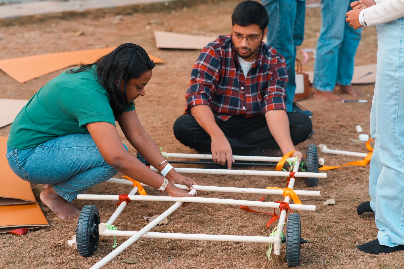 F1 Car Racing Team Building Activity for Google Team in Hyderabad gallery image
