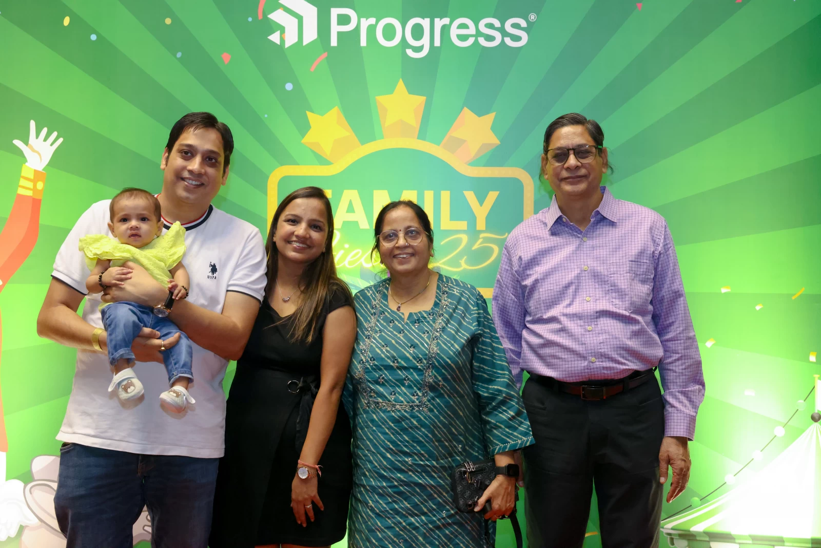 Capturing Family Portraits at Hyderabad Event gallery image