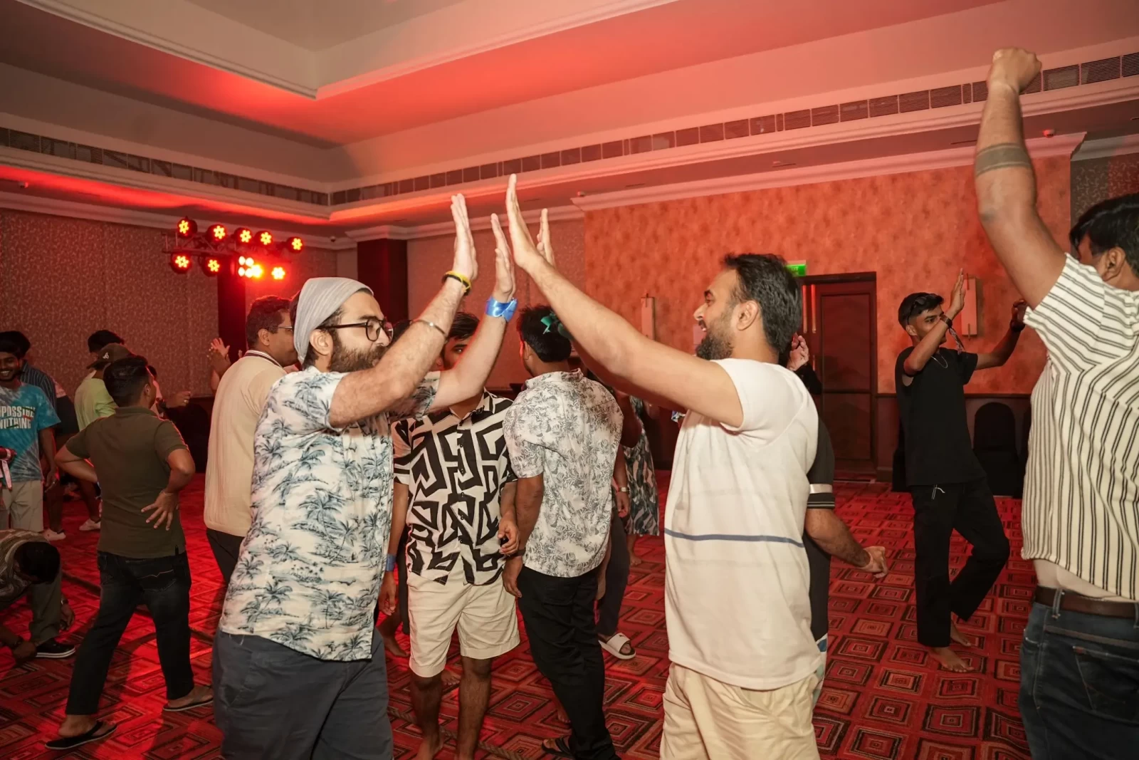 Corporate celebration with luxury entertainment