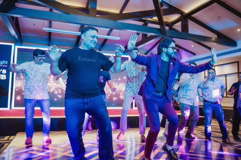 Making the Leadership groove to the DJ Dance Party gallery image