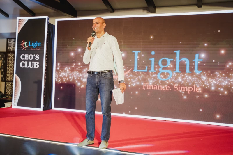 Rewards and Recognition Speech by the Management during Goa Corporate Event by SOS Party gallery image