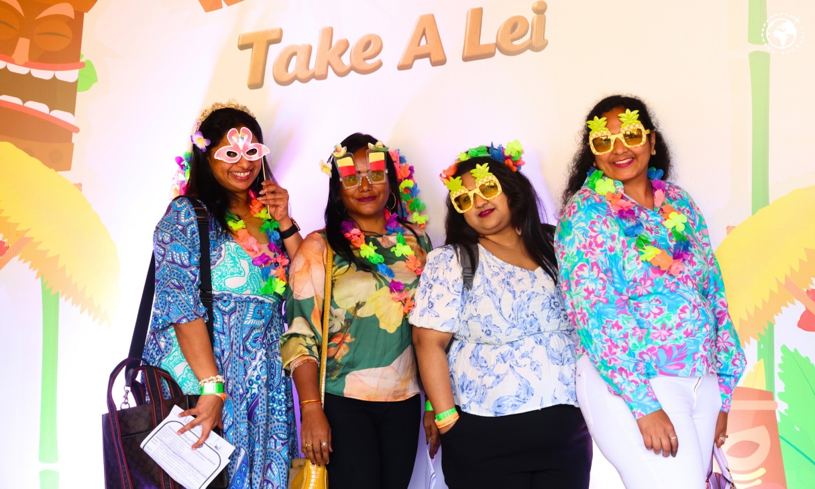 Hawaiian Themed Corporate Event Branding and Decoration Ideas | SOS Party Bangalore gallery image