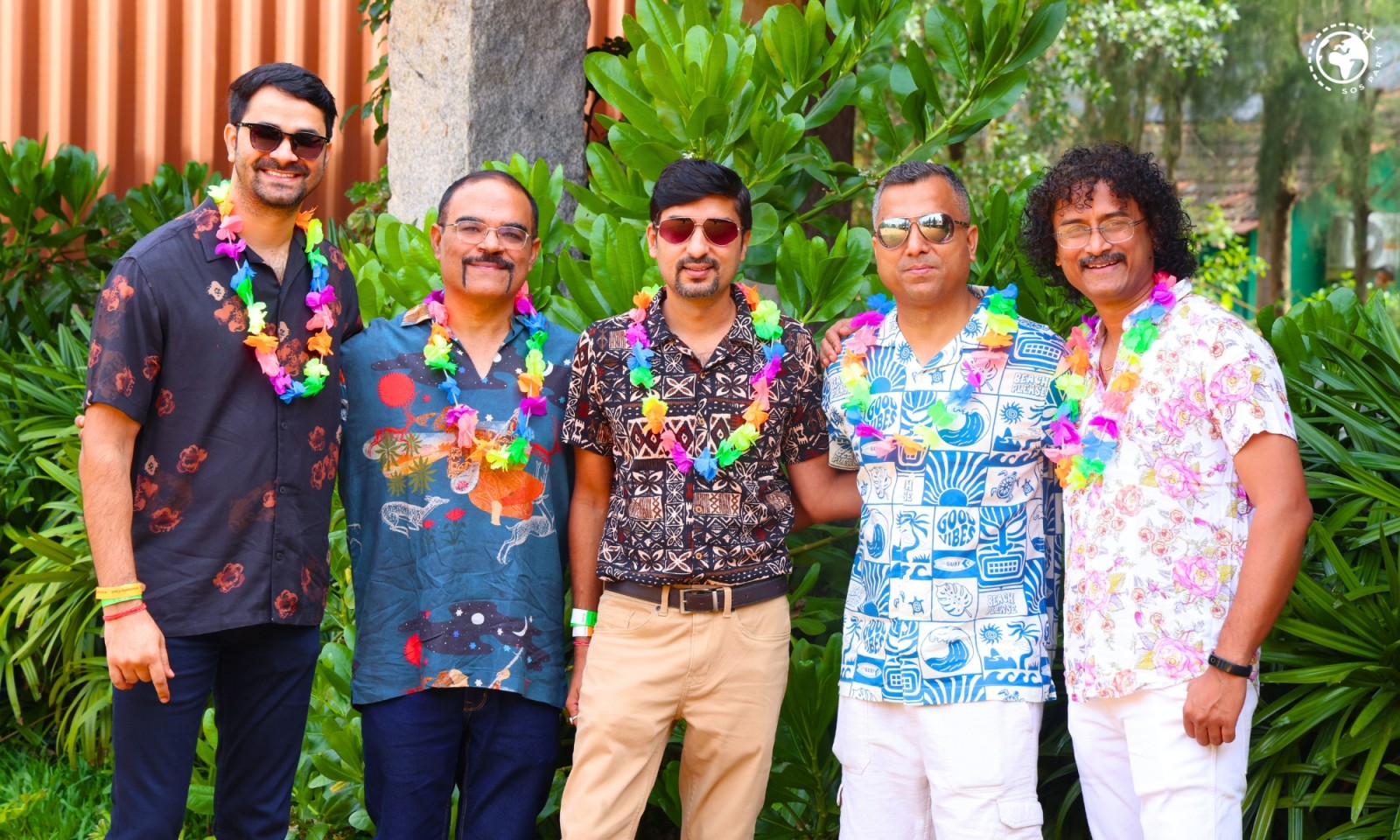 Hawaiian Themed Corporate Event Branding and Decoration Ideas | SOS Party Bangalore gallery image